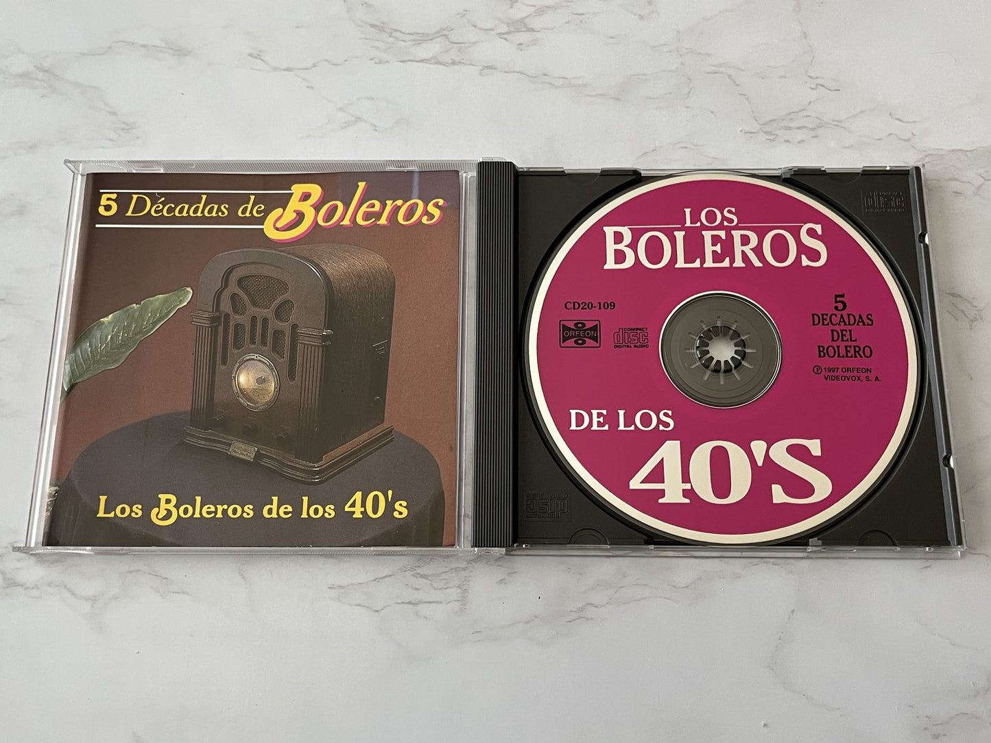Varios Artistas – Los Boleros de los 40s (1998) [ORIGINAL USA PRESS]