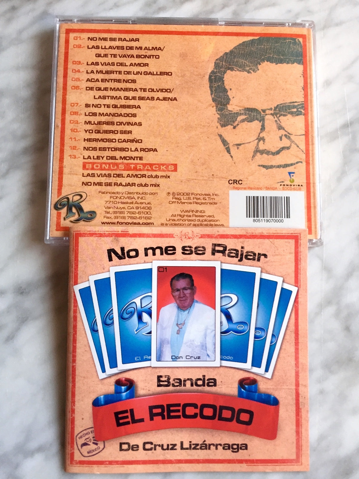 Banda el recodo – No Me Se Rajar (2002)