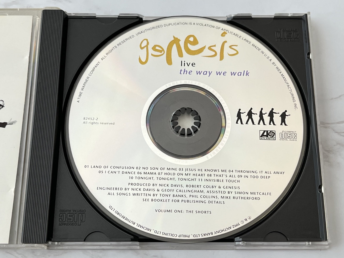 Genesis – Live The Way We Walk (Promo) (1992) [ORIGINAL USA PRESS]