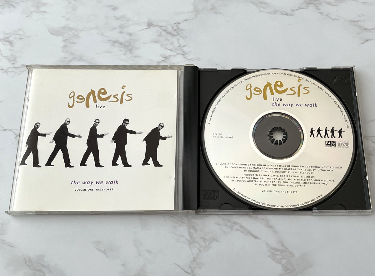 Genesis – Live The Way We Walk (Promo) (1992) [ORIGINAL USA PRESS]