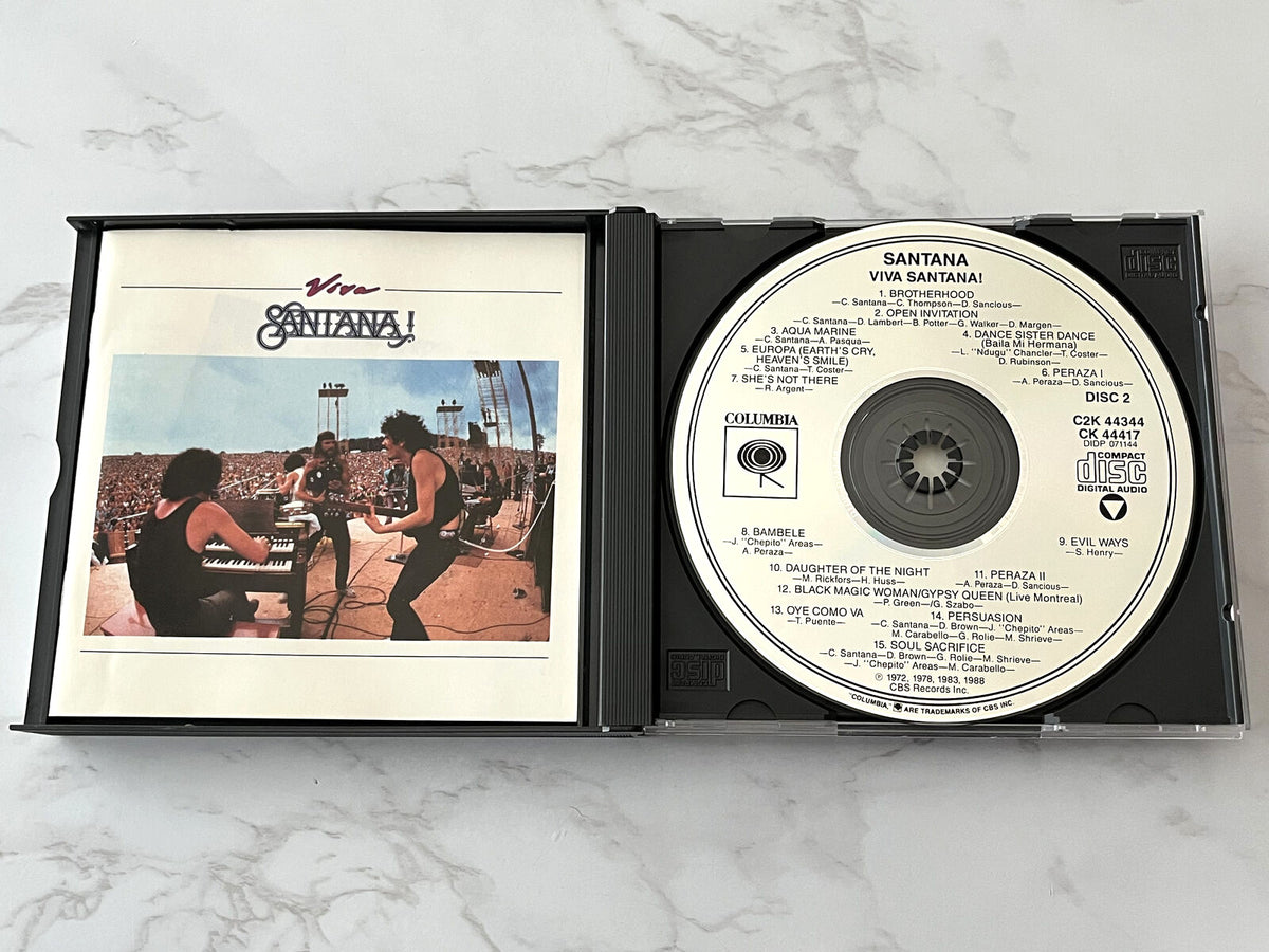 Santana – Viva Santana (1988) [ORIGINAL USA PRESS]