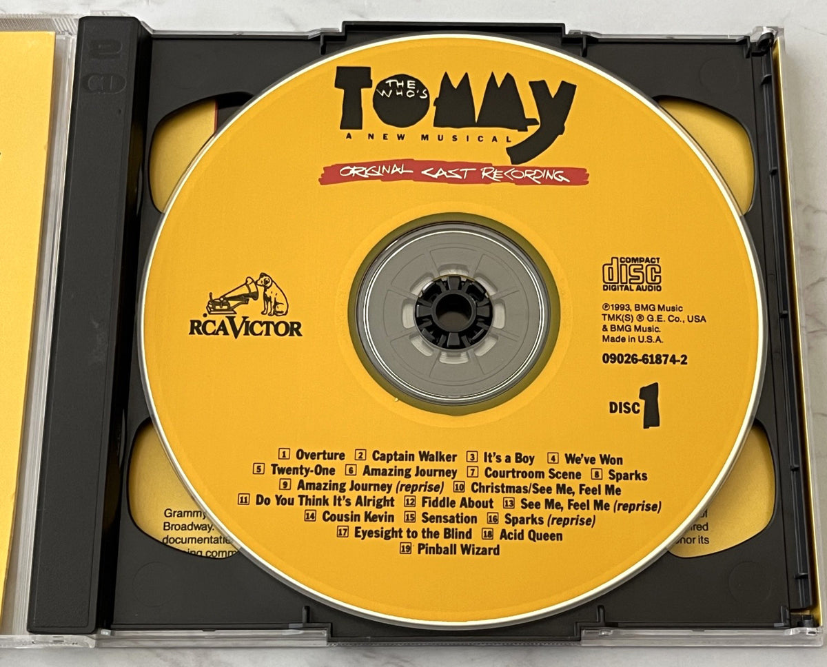 The Who's Tommy Original Cast Recording (1993)