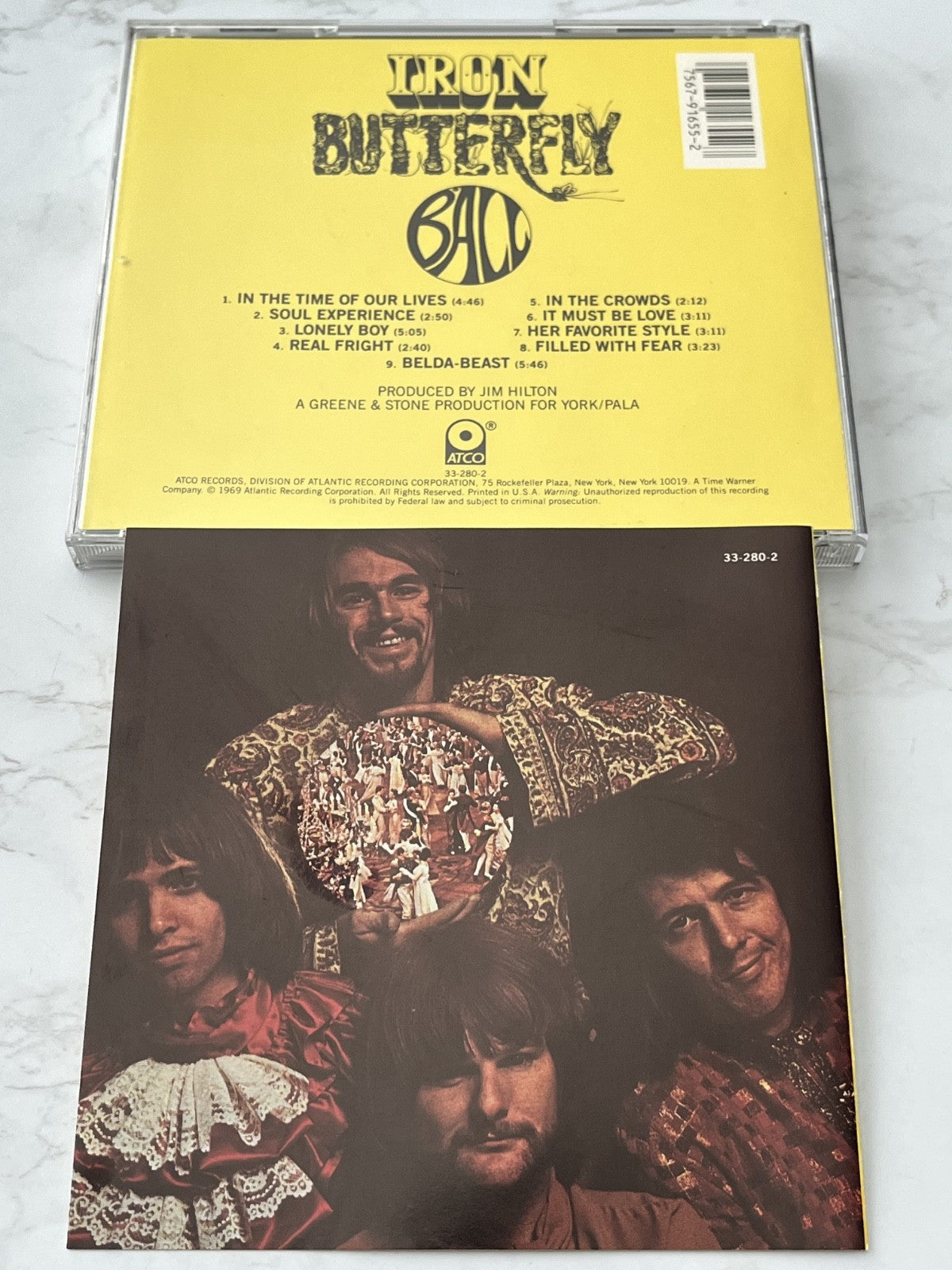 Iron Butterfly – Ball (1989) [ORIGINAL USA PRESS]