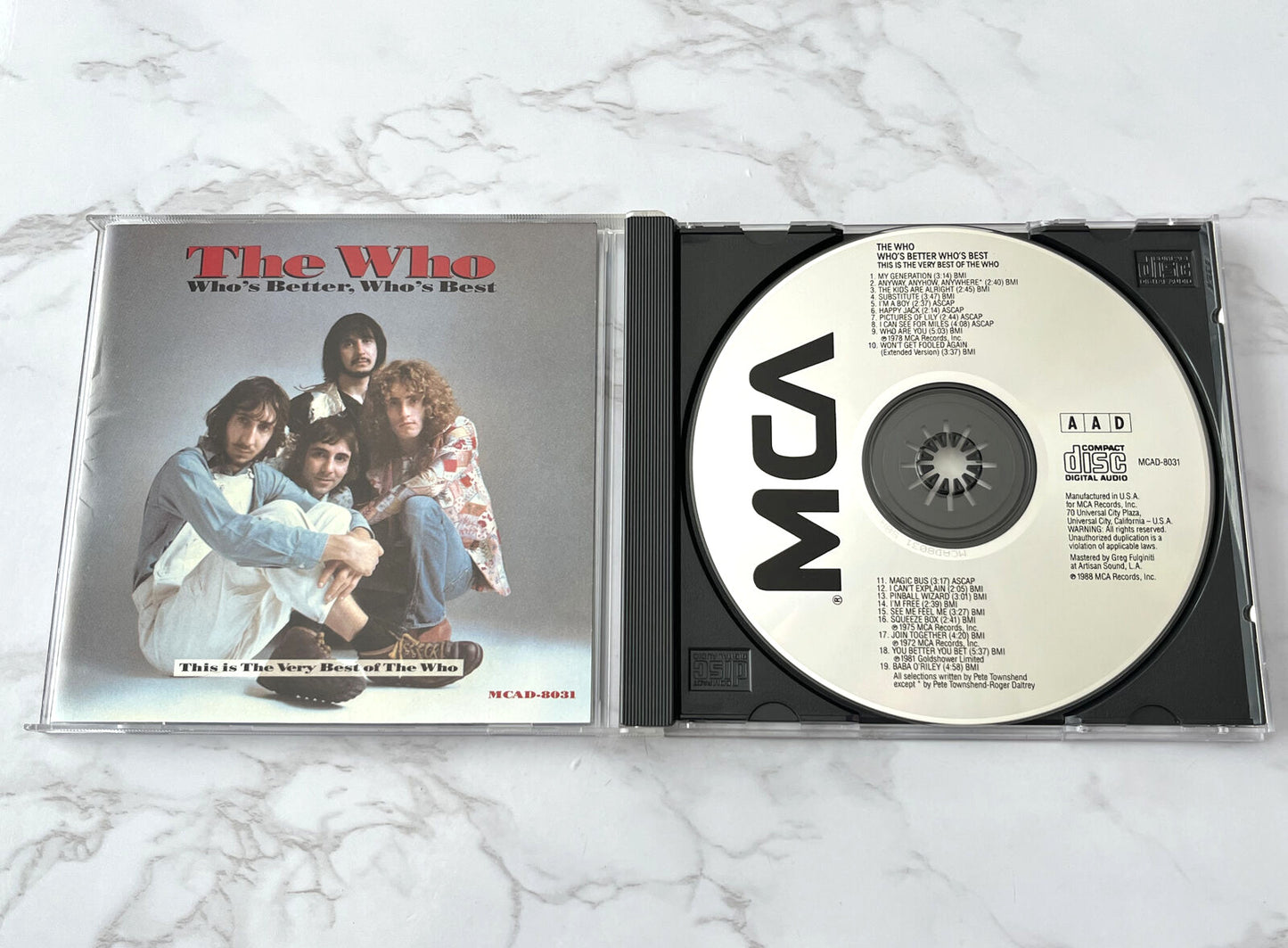 The Who – Who's Better Who's Best