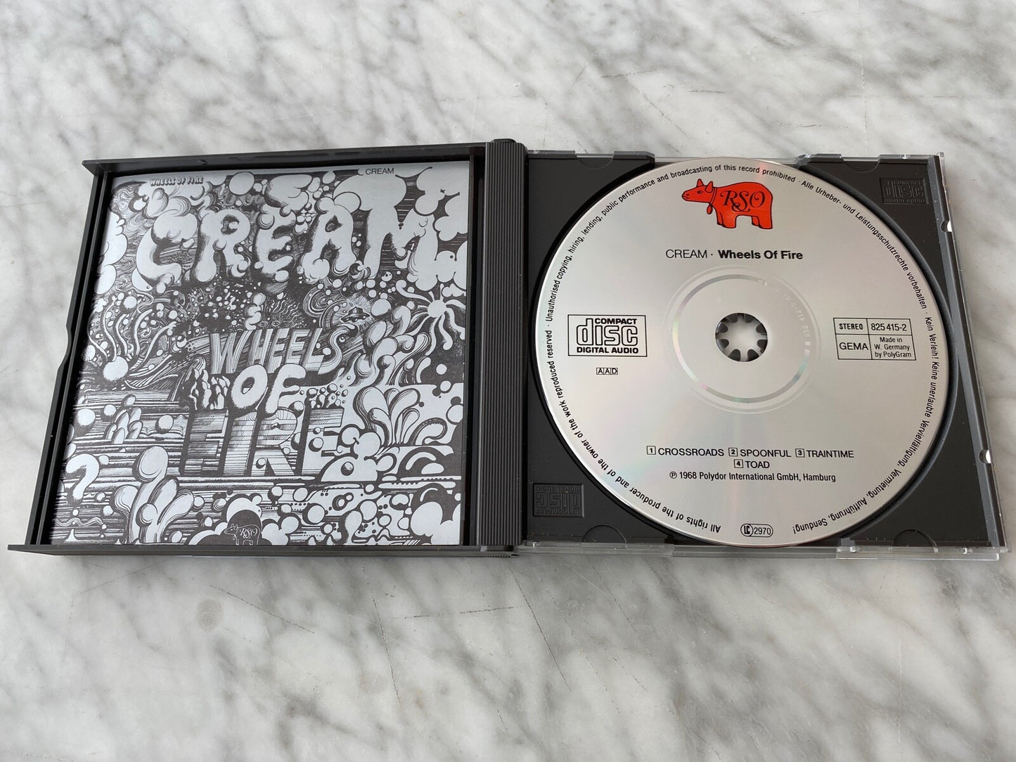 Cream – Wheels Of Fire [W GERMANY TARGET ERA]