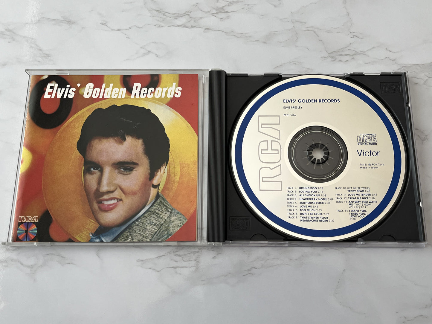 Elvis Presley – Elvis Golden Records (1986) [JAPAN TARGET ERA]