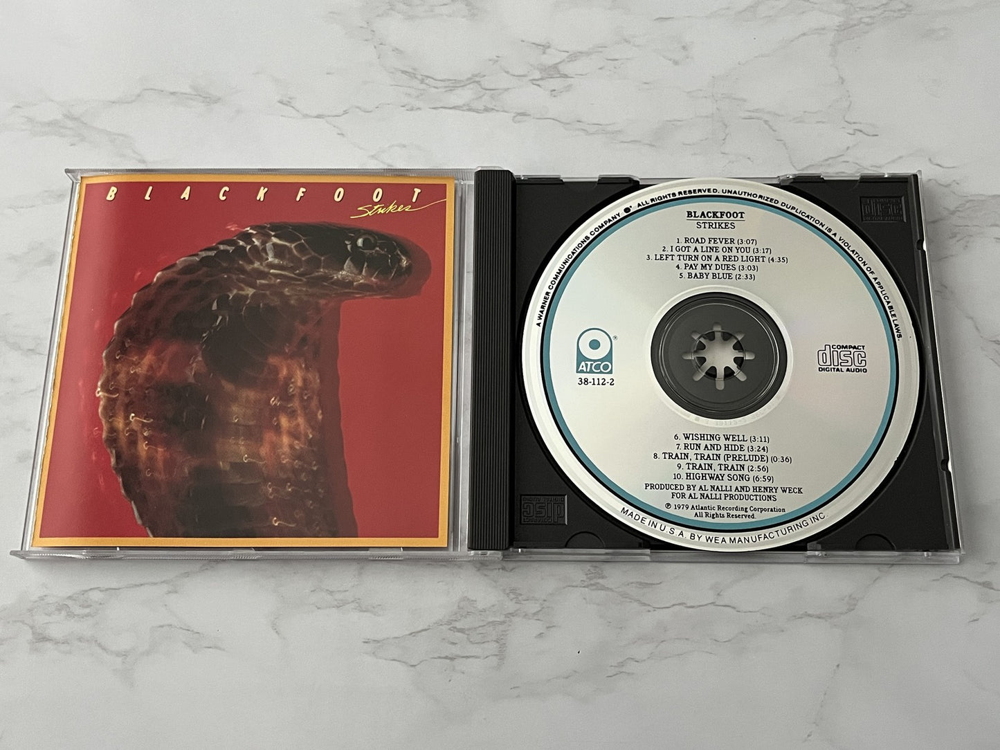 Blackfoot – Strikes (1990) [ORIGINAL USA PRESS]