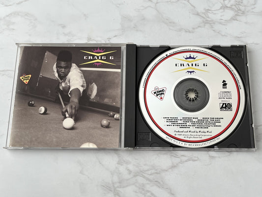 Craig G – The Kingpin (1989) [ORIGINAL USA PRESS]