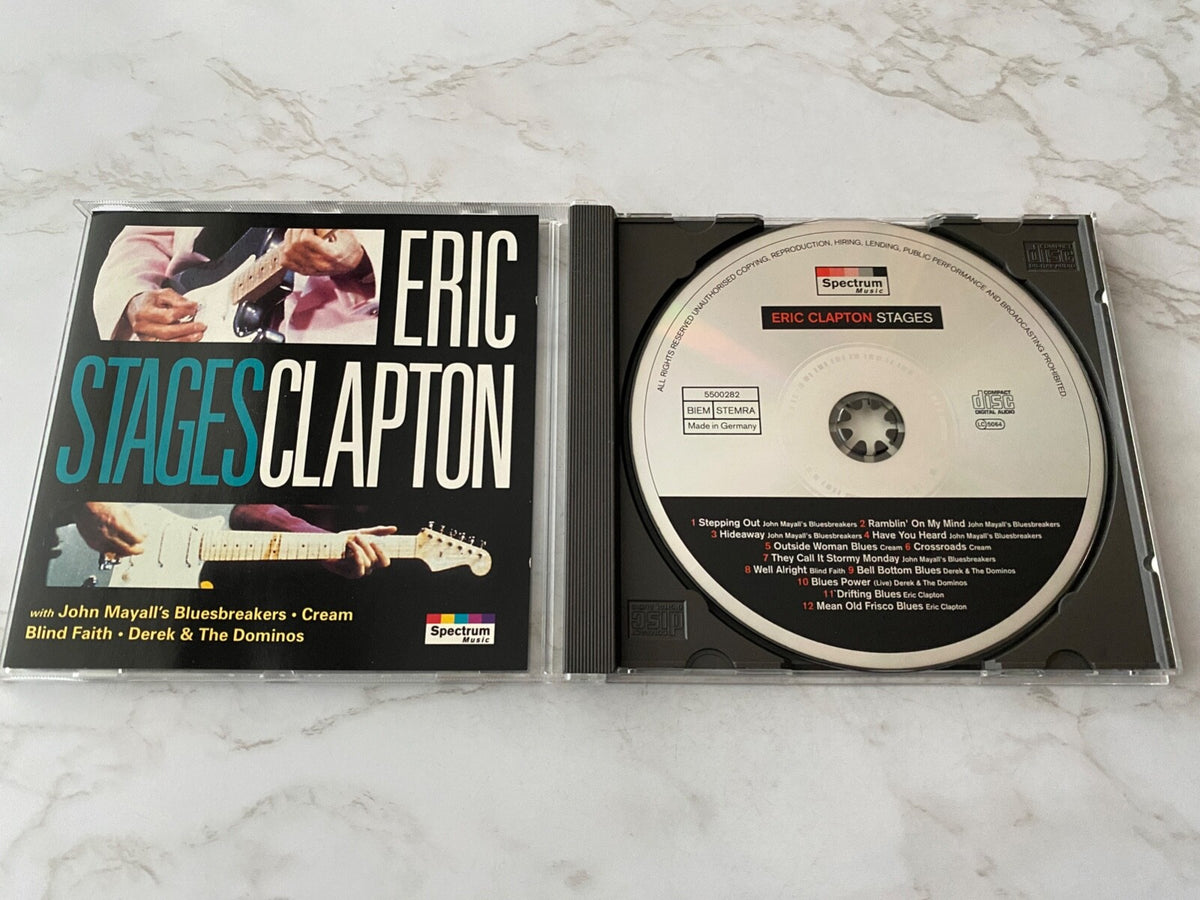 Eric Clapton – Stages (1993) [UK PRESS]