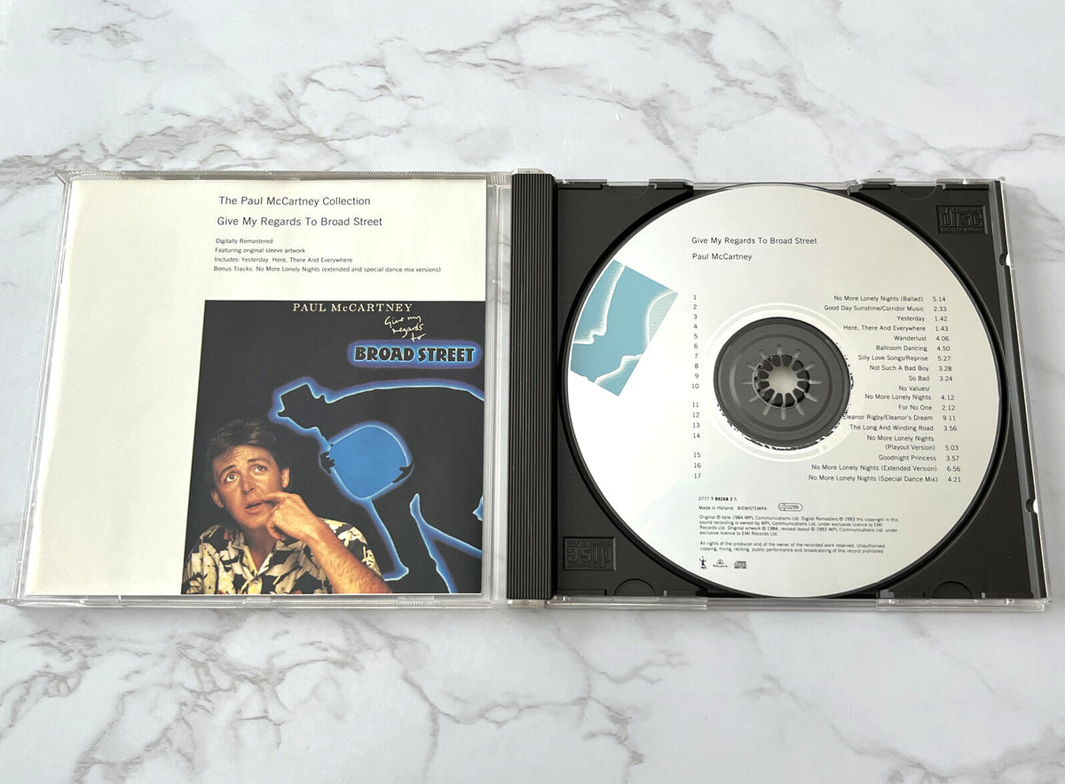 Paul McCartney – Give My Regards To Broad Street [GERMAN PRESS]
