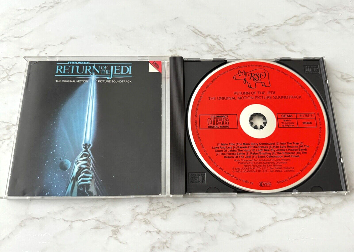 John Williams – Star Wars Return Of The Jedi Soundtrack (1983) [W GERMANY TARGET ERA]