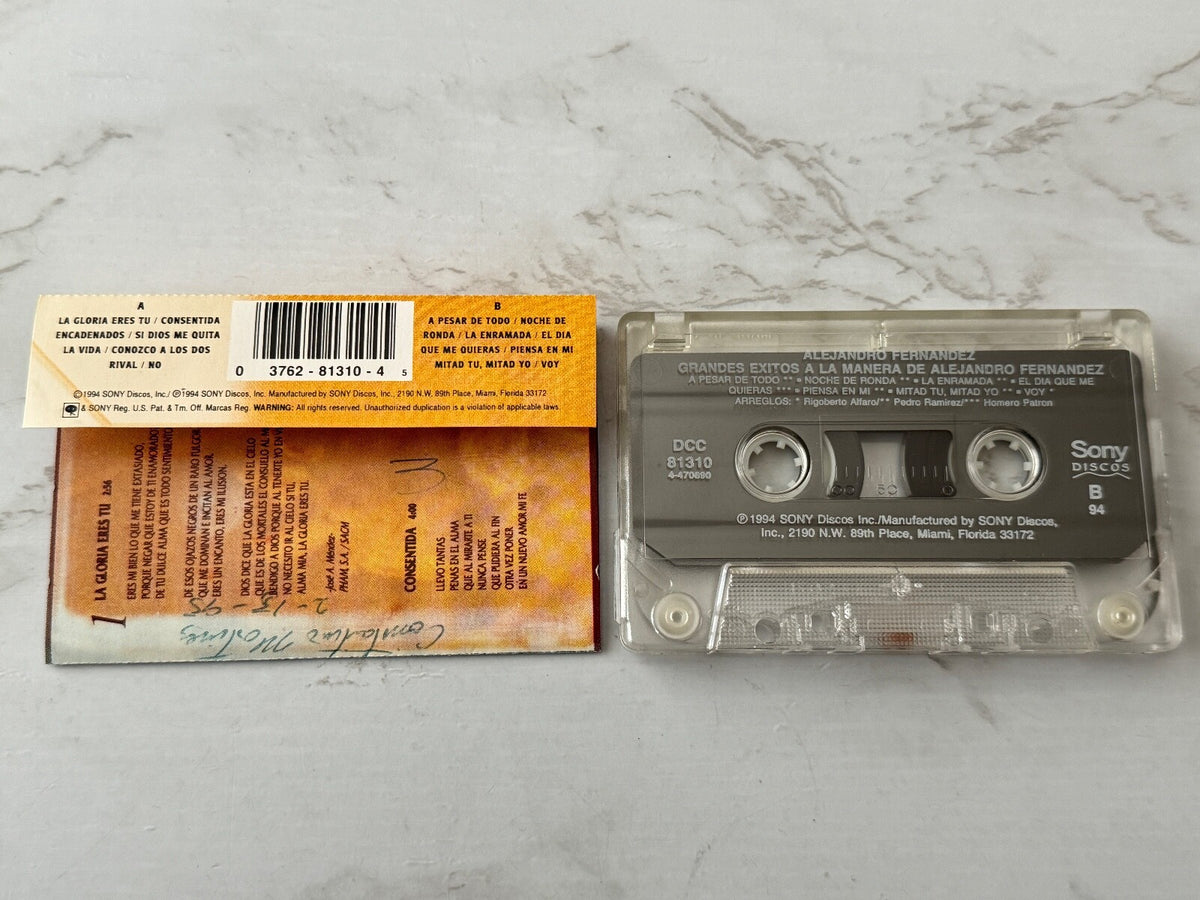 Alejandro Fernandez – Grandes Exitos (1994)