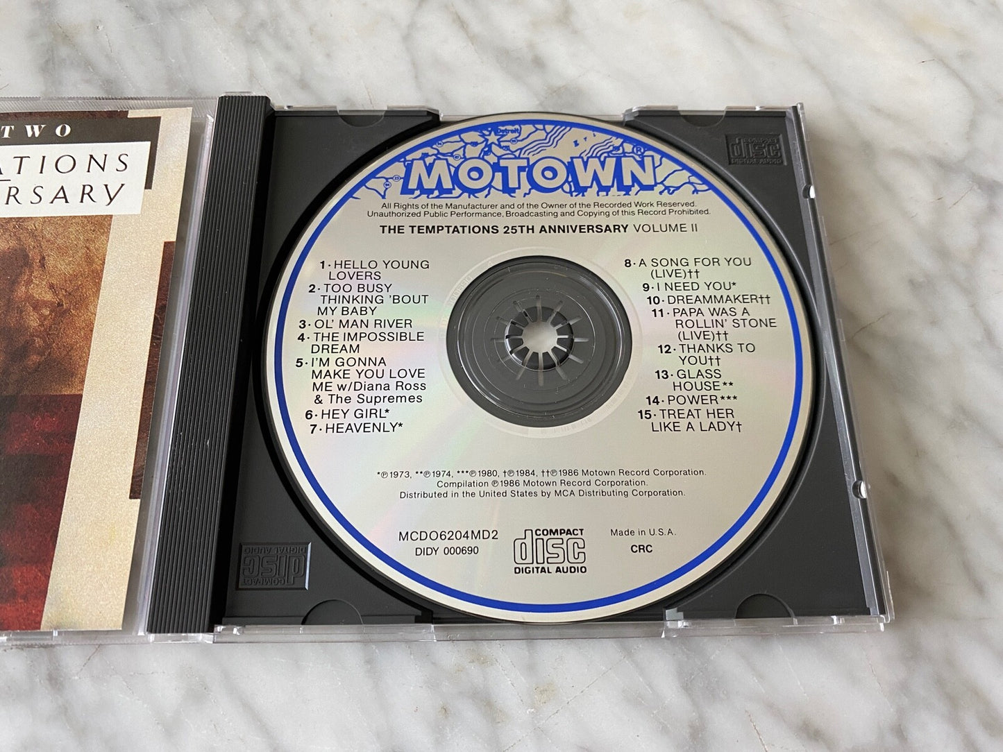 The Temptations – 25th Anniversary Vol. II