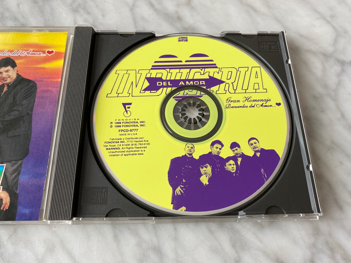 Industria Del Amor – Gran Homenaje Recuerdos Del Amor (1999) [ORIGINAL USA PRESS]