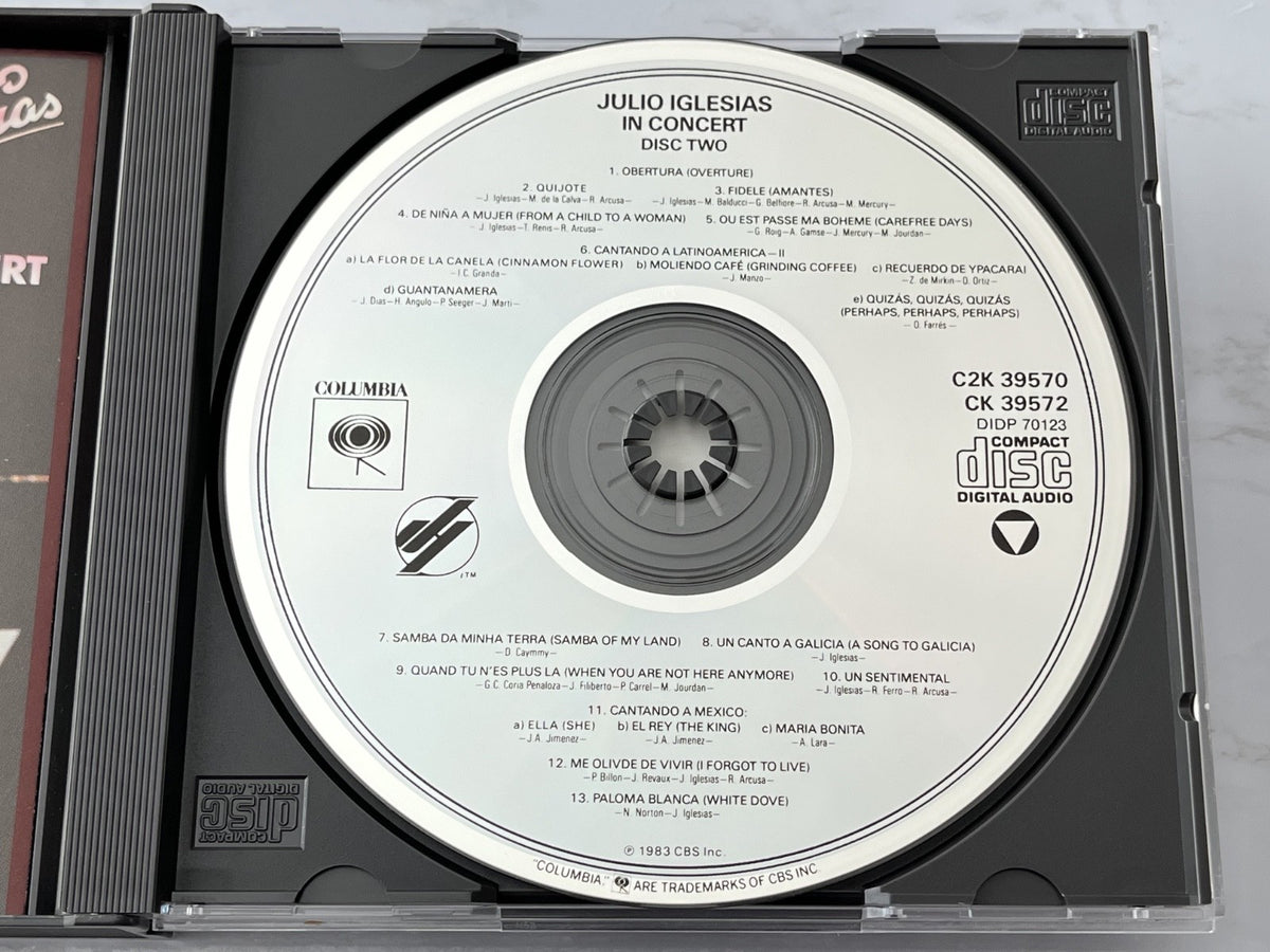 Julio Iglesias – In Concert [DADC PRESS]