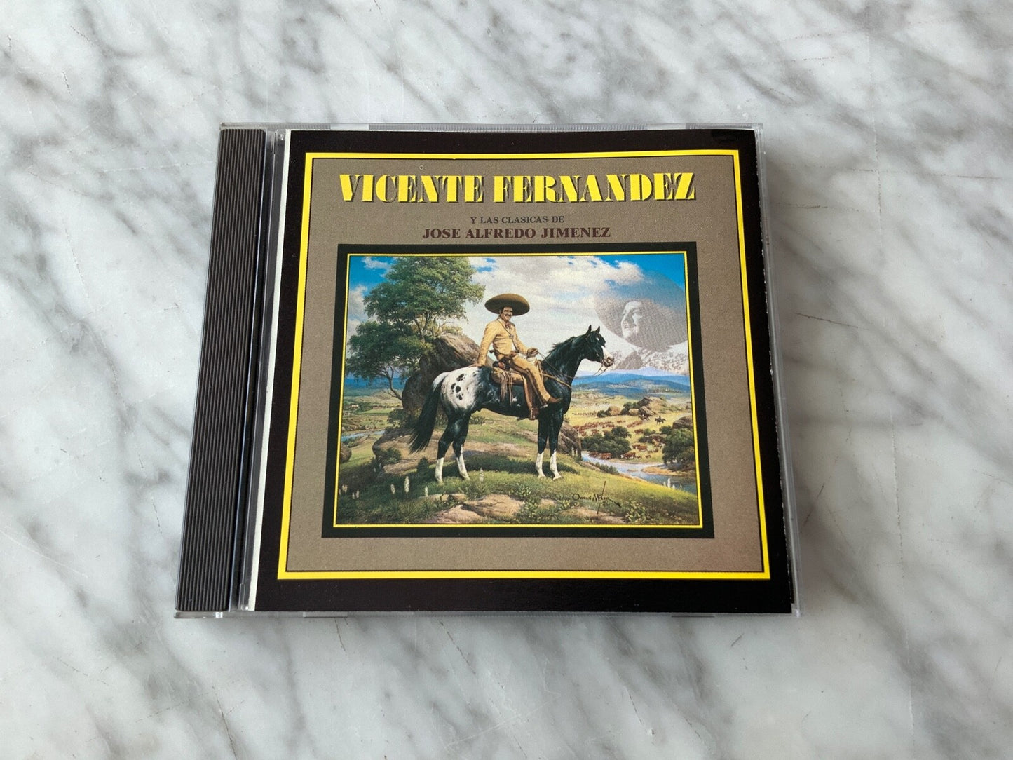 Vicente Fernandez – Clasicas De Jose Alfredo Jimenez (1990) [ORIGINAL USA PRESS]