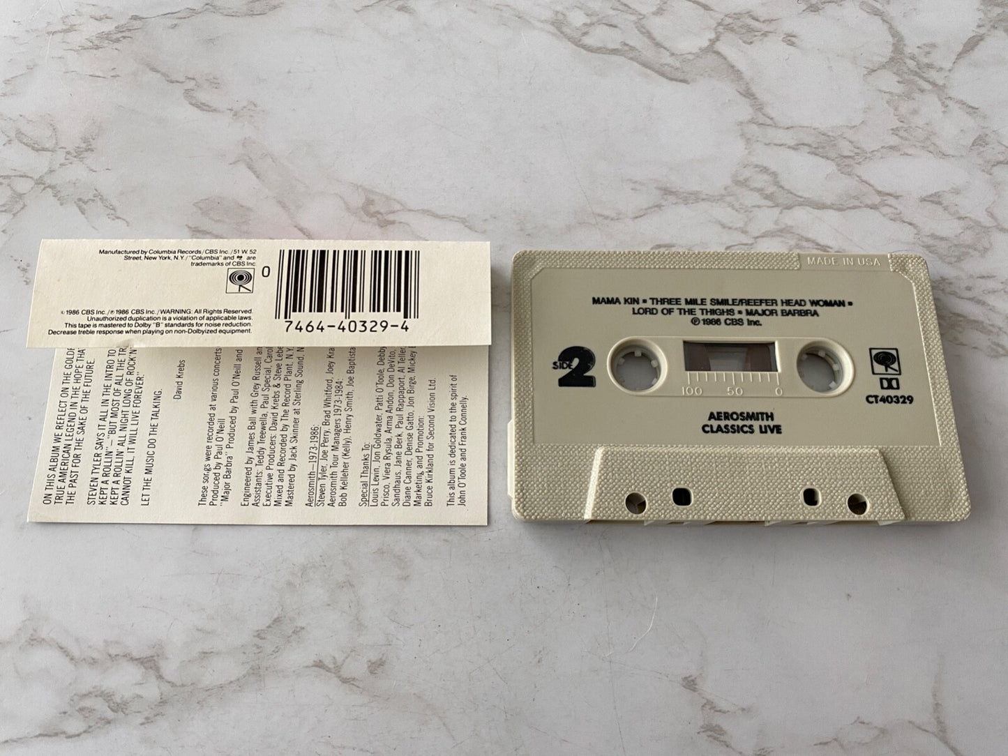 Aerosmith – Classics Live (1986)