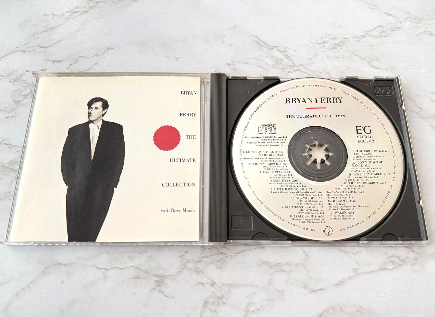 Bryan Ferry – The Ultimate Collection (1988) [DADC PRESS]