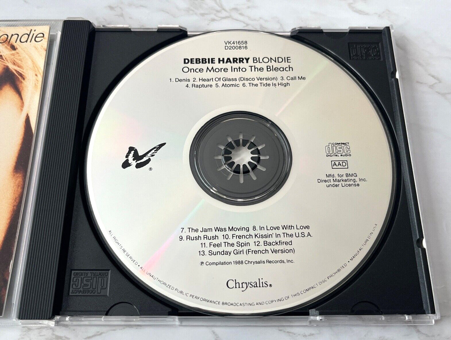 Blondie, Debbie Harry – Blondie Once More Into The Bleach (1989) [ORIGINAL USA PRESS]