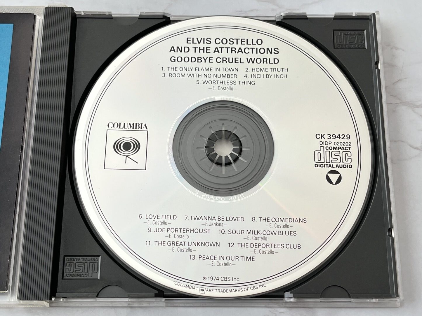 Costello, Elvis & the Attractions, Elvis Costello And The Attractions – Goodbye Cruel World (1986) [ORIGINAL USA PRESS]