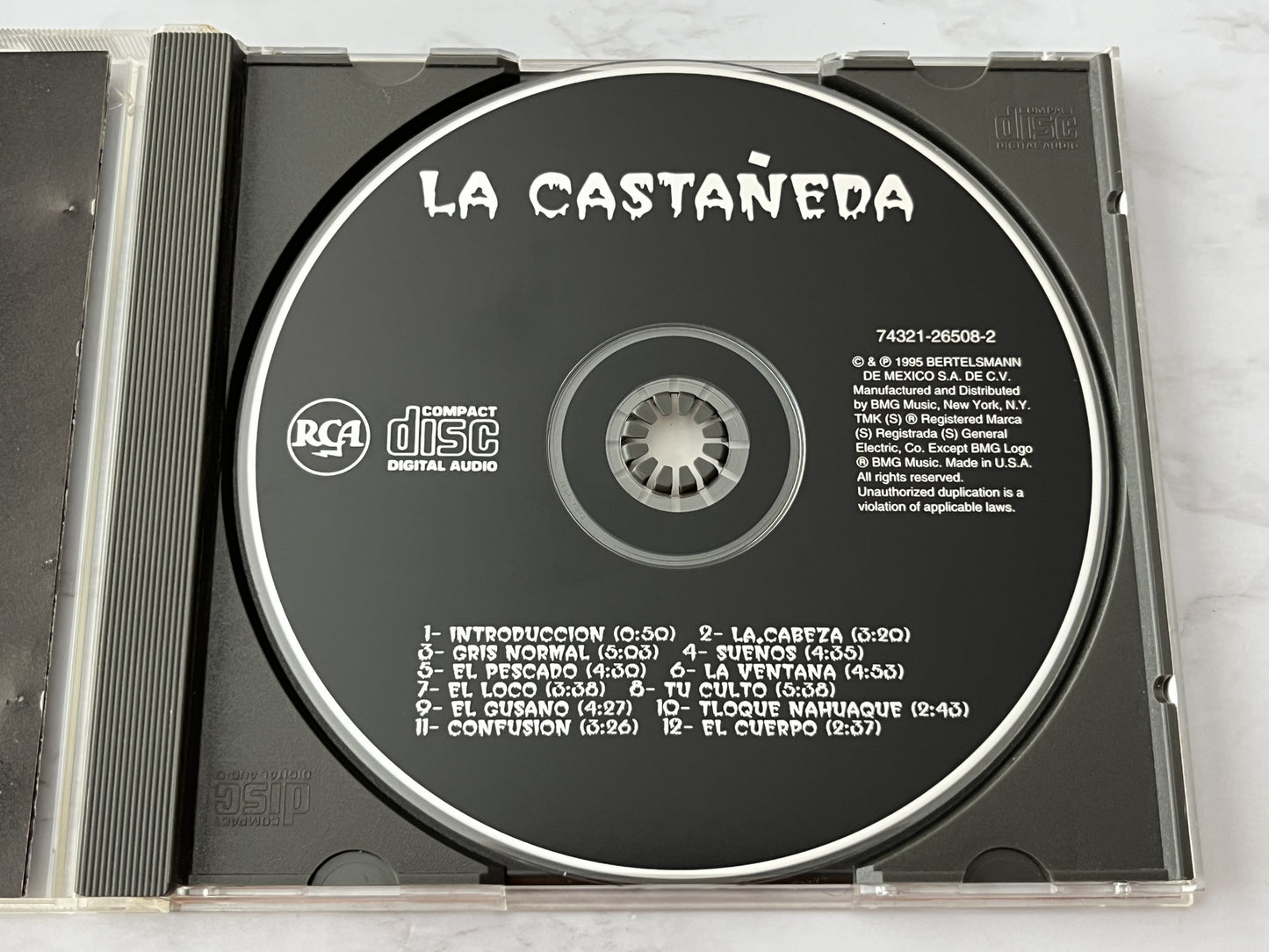 La Castañeda – El Globo Negro (1995) [ORIGINAL USA PRESS]