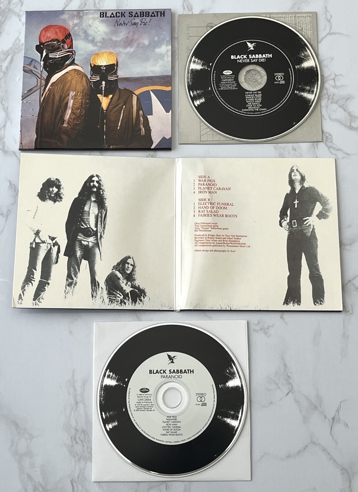 Black Sabbath – The Complete 70s Replica Collection 8 (Numbered, Box Set) (2001) [UK PRESS]