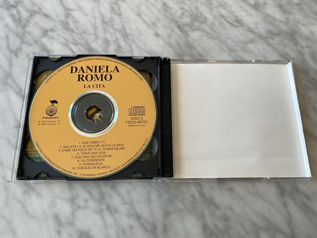 Daniela Romo – La Cita (1994) [ORIGINAL USA PRESS]