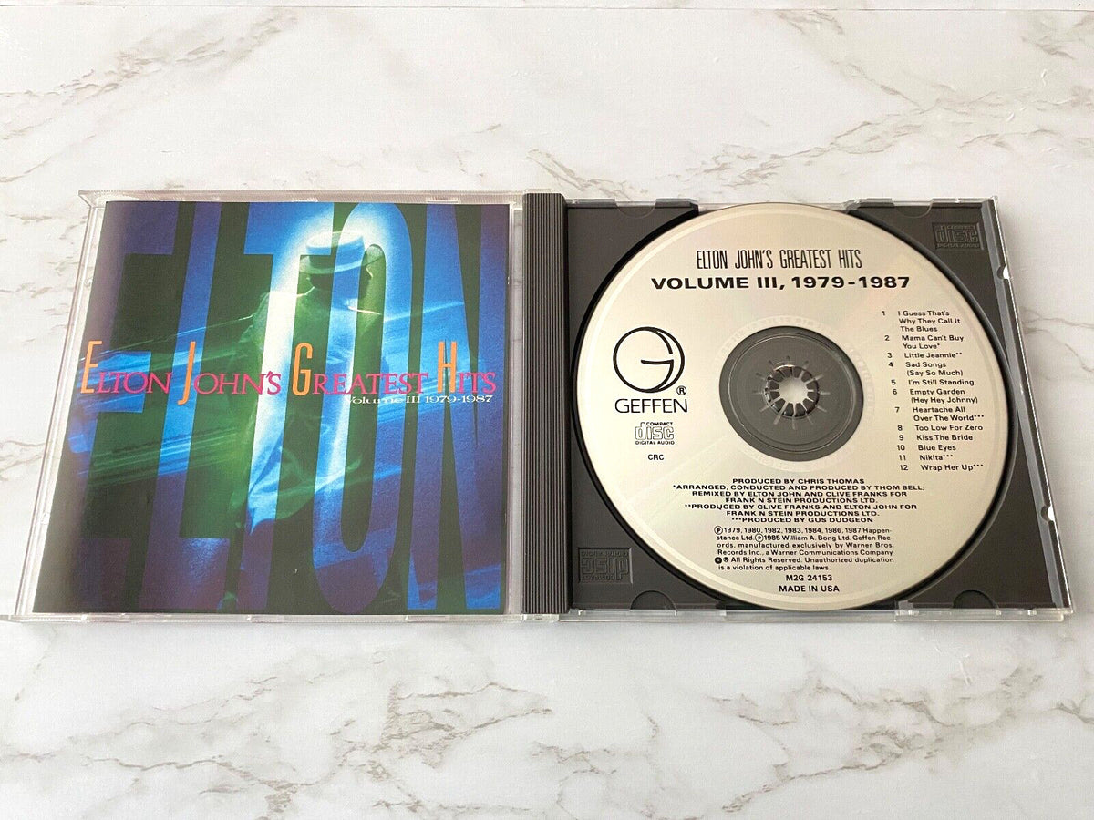 Elton John – Elton John's Greatest Hits Volume III 1979-1987