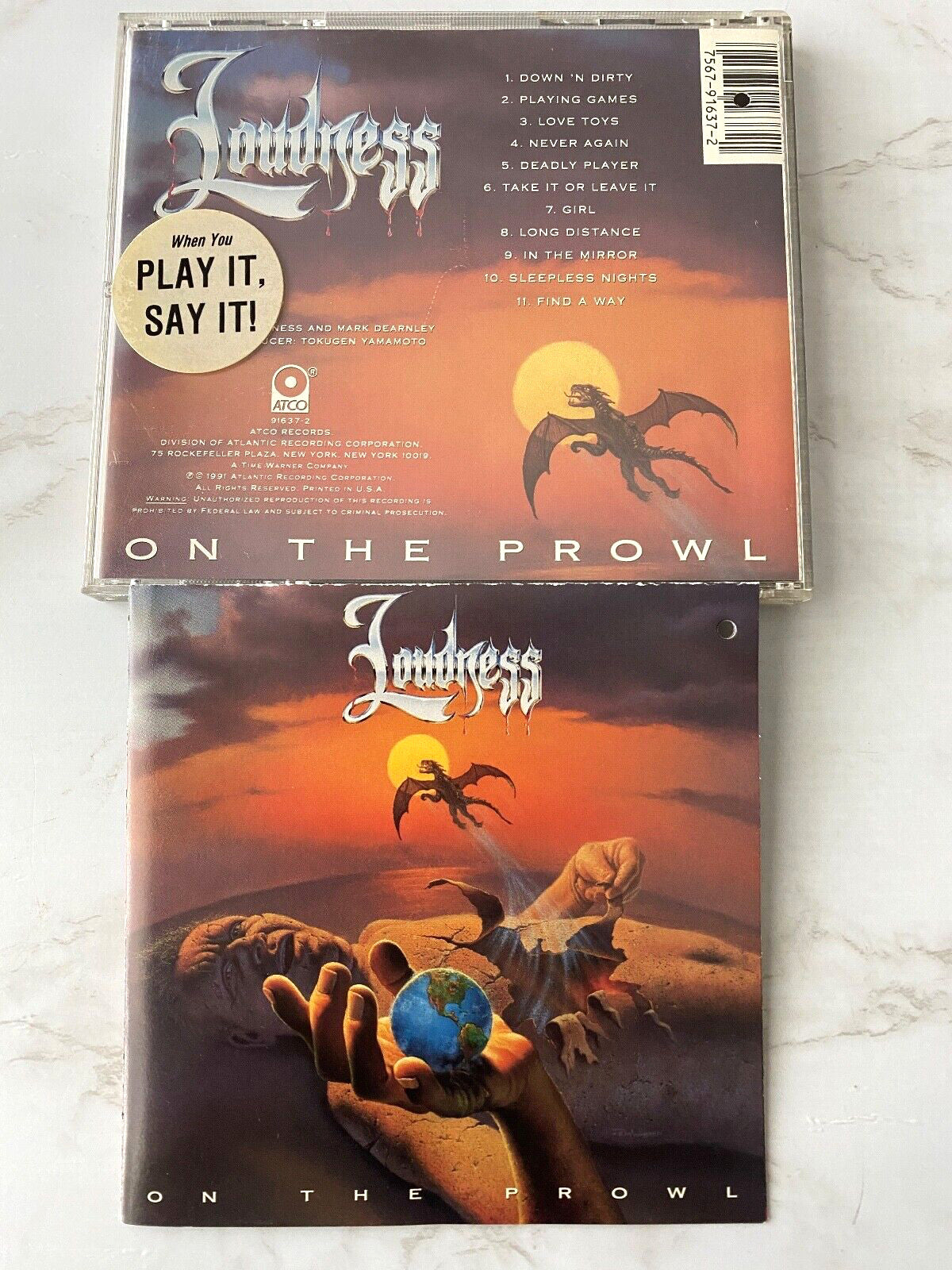Loudness – On The Prowl (Promo) (1991) [ORIGINAL USA PRESS]
