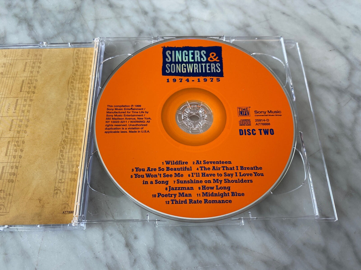 Various, Jim Croce, Elton John, John Denver – Time Life Singers & Songwriters 1974-1975 (2000)