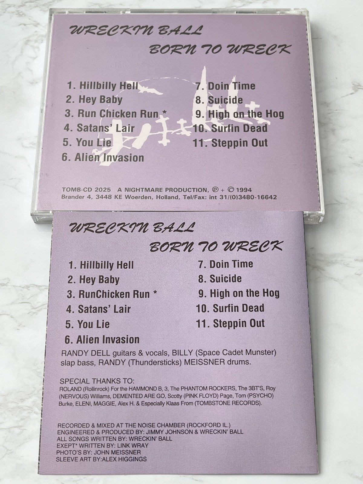 Wreckin' Ball – Born To Wreck (1994) [ORIGINAL USA PRESS]