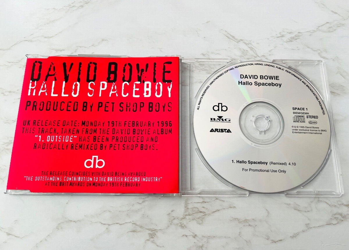 David Bowie – Hallo Spaceboy (Promo) (1996) [UK PRESS]