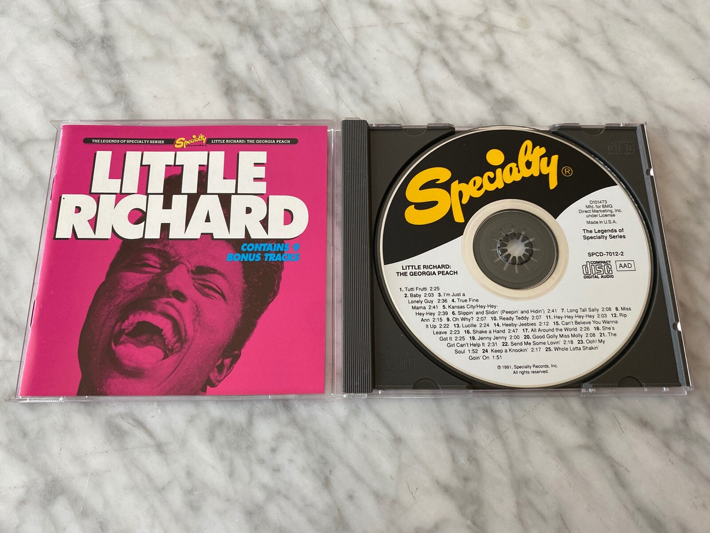 Little Richard – The Georgia Peach (1991) [ORIGINAL USA PRESS]