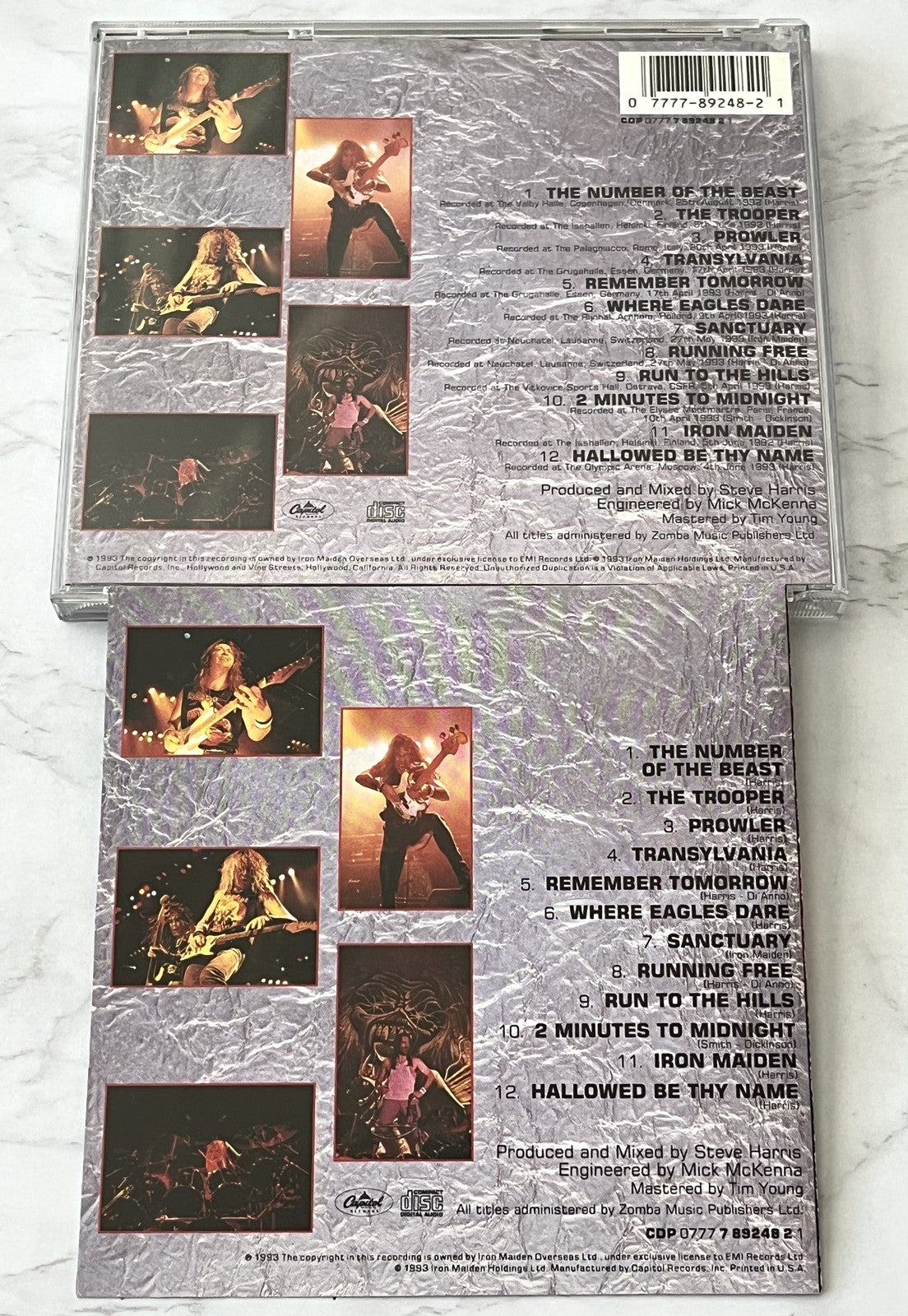Iron Maiden – A Real Dead One (1993)