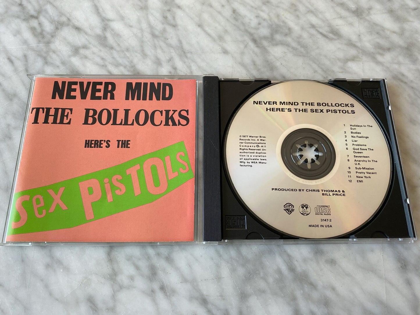 Sex Pistols – Never Mind The Bollocks