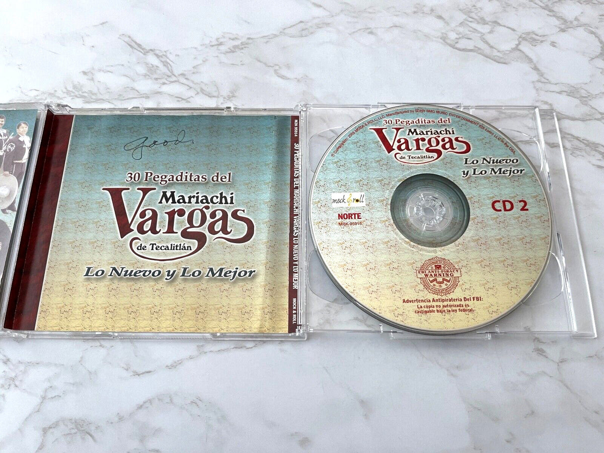 Mariachi Vargas De Tecalitlan – 30 Pegaditas Lo Nuevo Y Lo Mejor (2005)