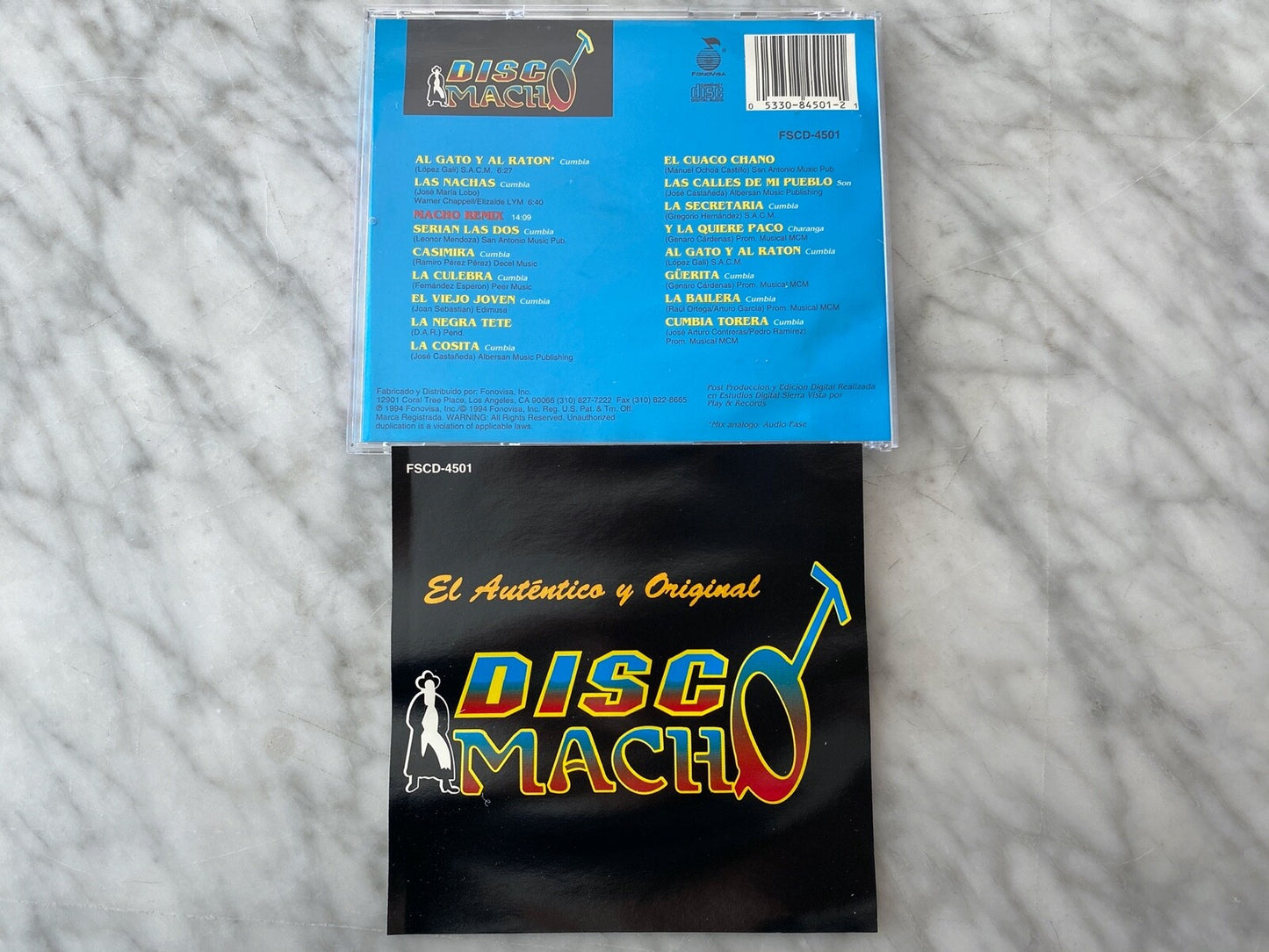 Banda Machos – Disco Macho (1994) [ORIGINAL USA PRESS]