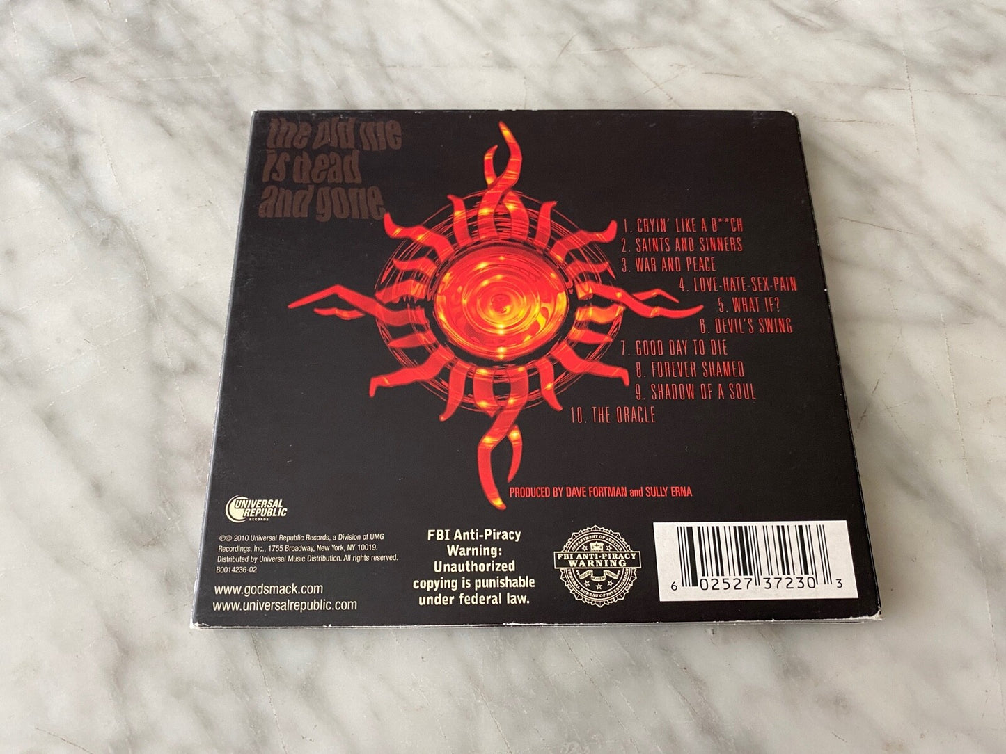 Godsmack – The Oracle (Digipak) (2010) [ORIGINAL USA PRESS]