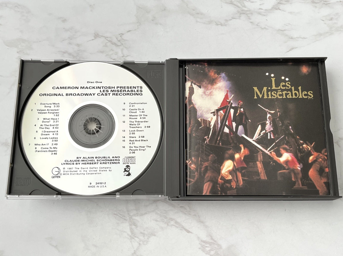 Les Miserables Original Broadway Cast Recording [JVC PRESS]
