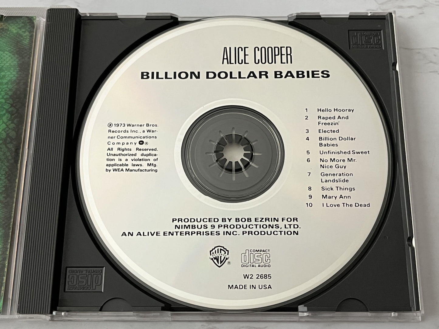 Alice Cooper – Billion Dollar Babies (1990) [ORIGINAL USA PRESS]