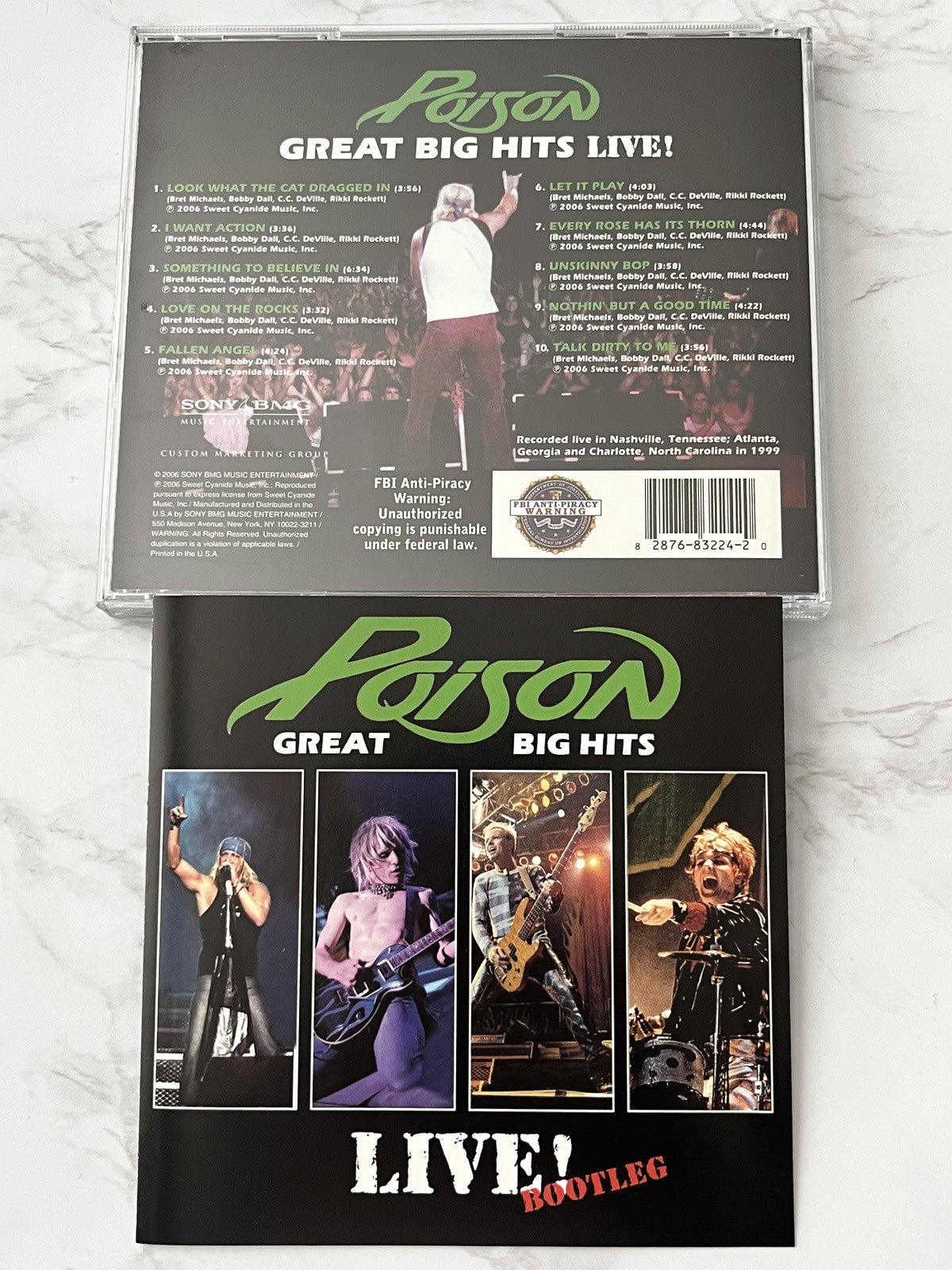 Poison – Great Big Hits Live (2006) [ORIGINAL USA PRESS]