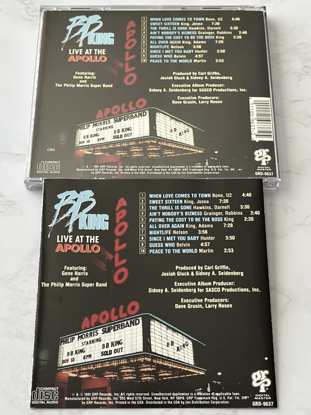 B.B. King – Live at the Apollo (1991) [SRC PRESS]