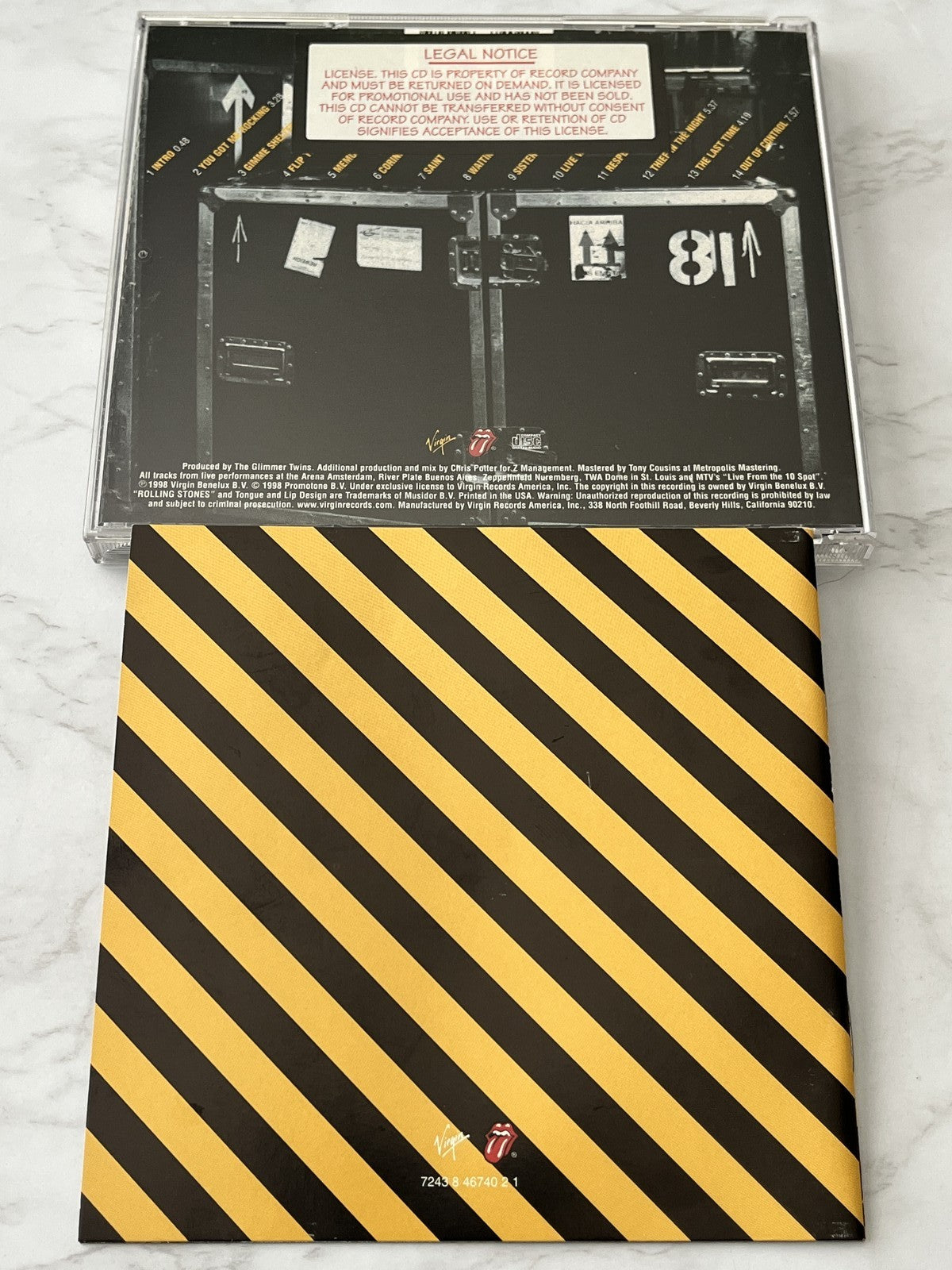The Rolling Stones – No Security (Promo) (1998)