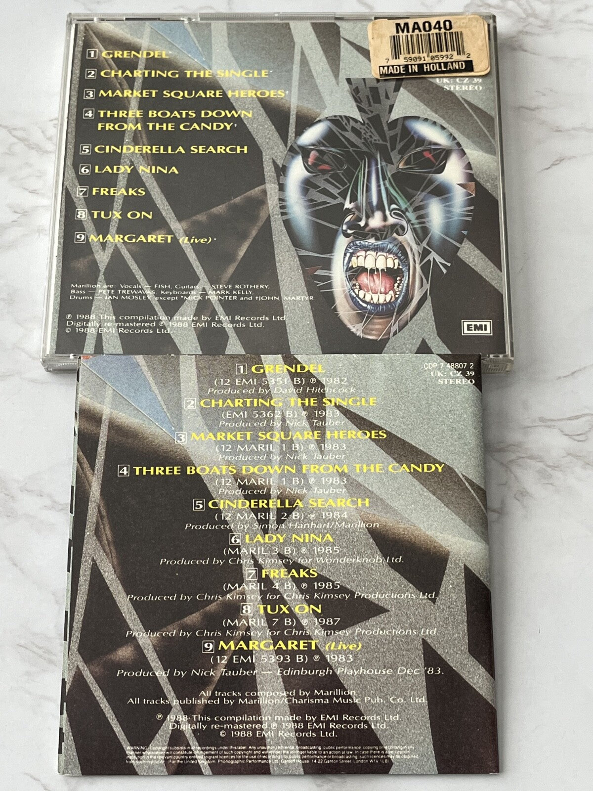 Marillion – B'Sides Themselves [UK PRESS]
