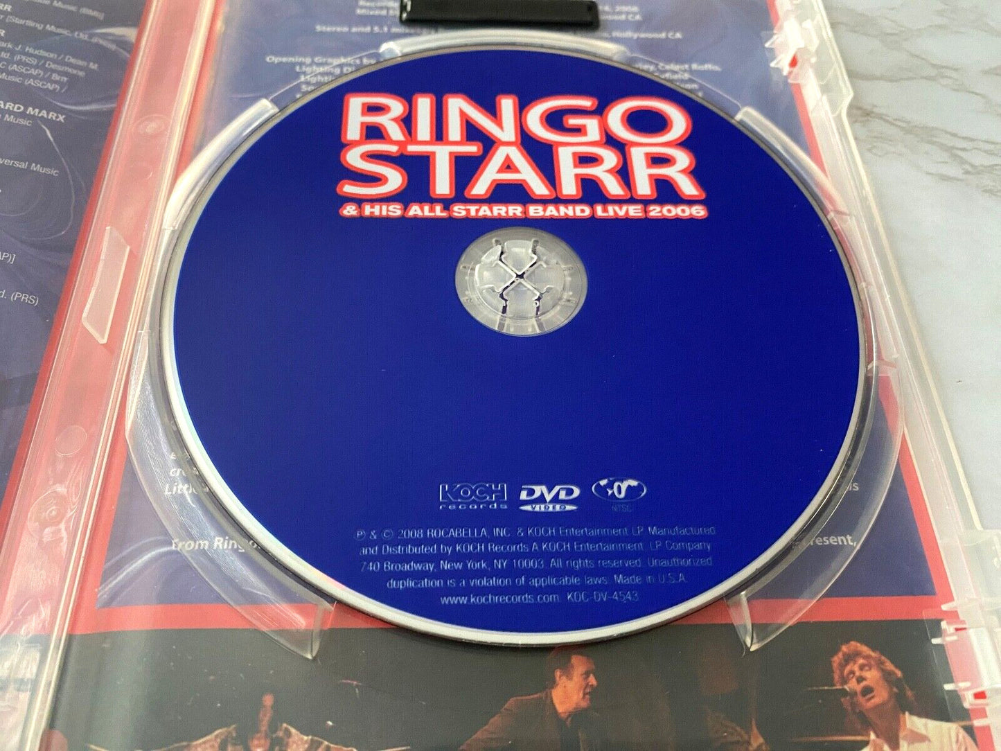 Ringo Starr & His All Starr Band Live 2006 DVD 2008 Billy Squier, The Beatles (2008)