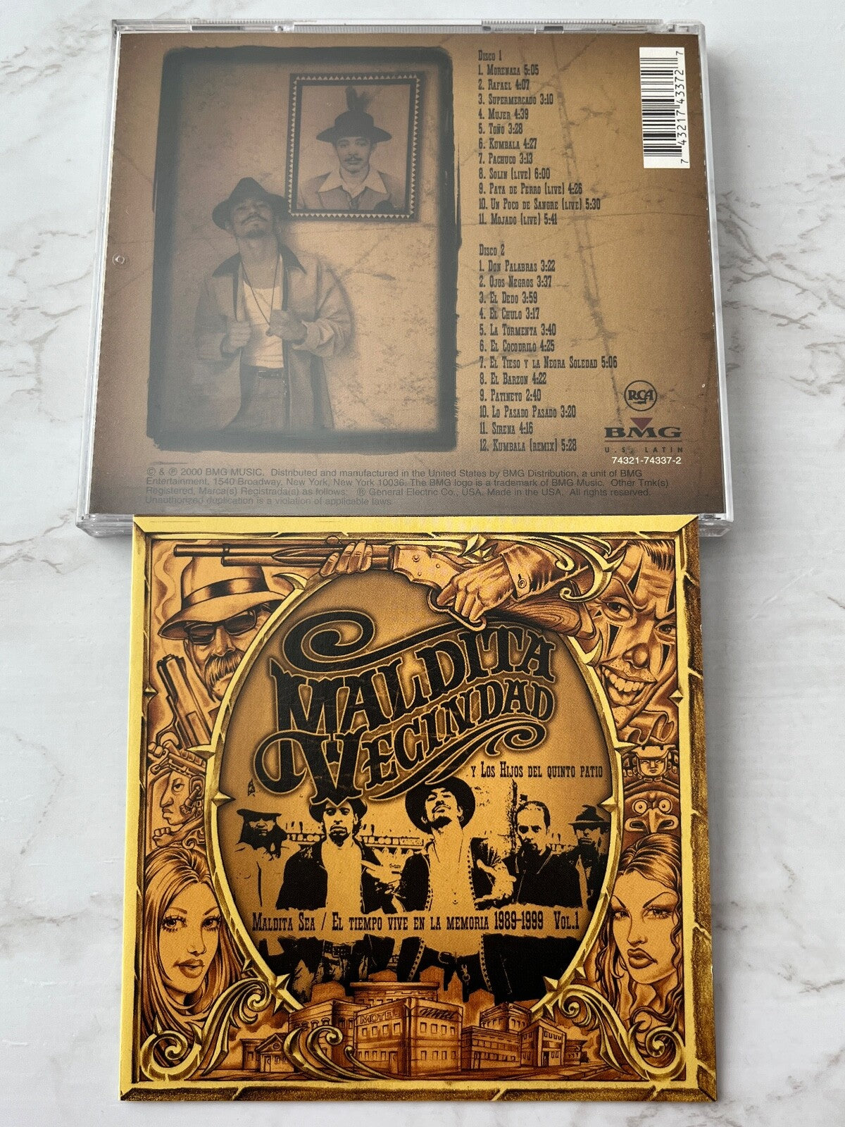 Maldita Vecindad Y Los Hijos Del Quinto Patio – Maldita Vecindad Maldita Sea 1989-1999 Vol. 1 (2000) [ORIGINAL USA PRESS]