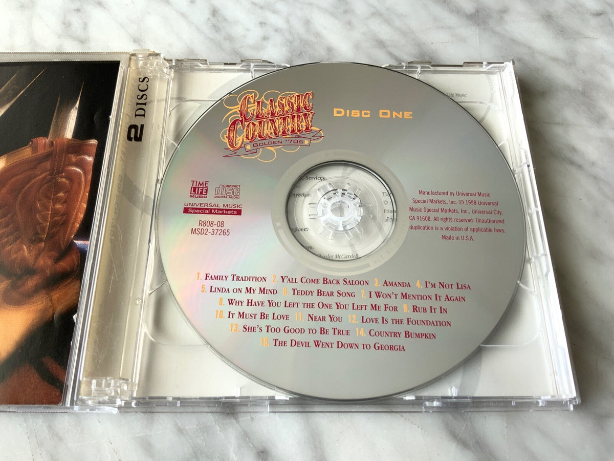 Time Life Music Classic Country Golden '70s (1998)