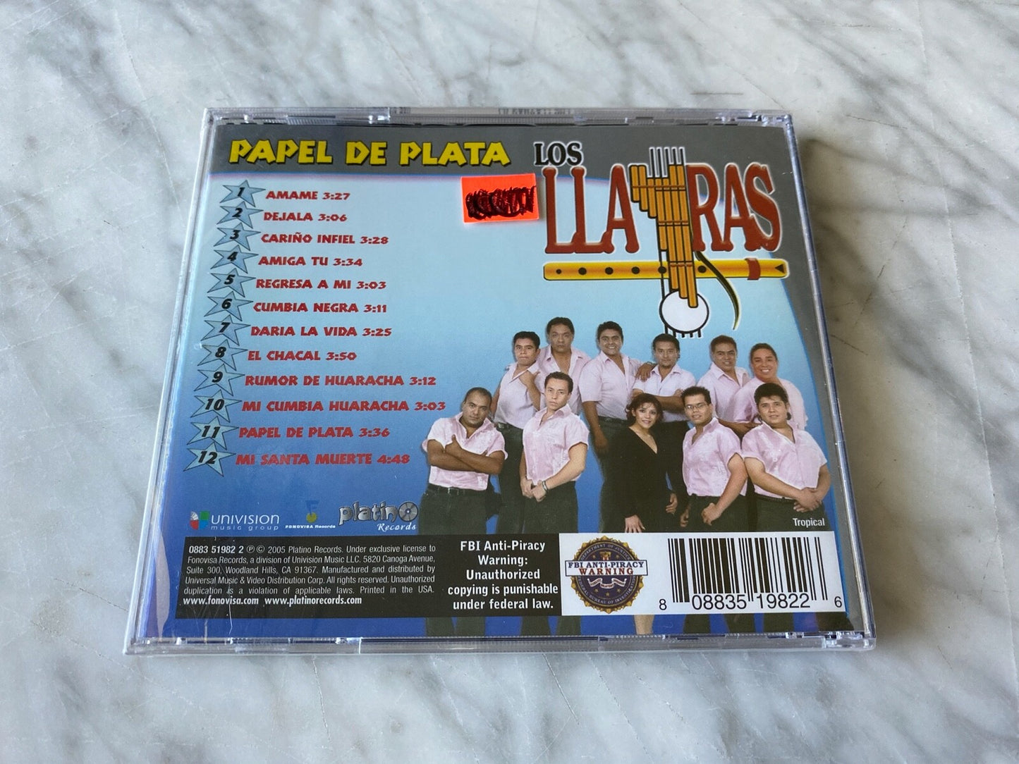 Los Llayras – Papel De Plata (2005) [ORIGINAL USA PRESS]