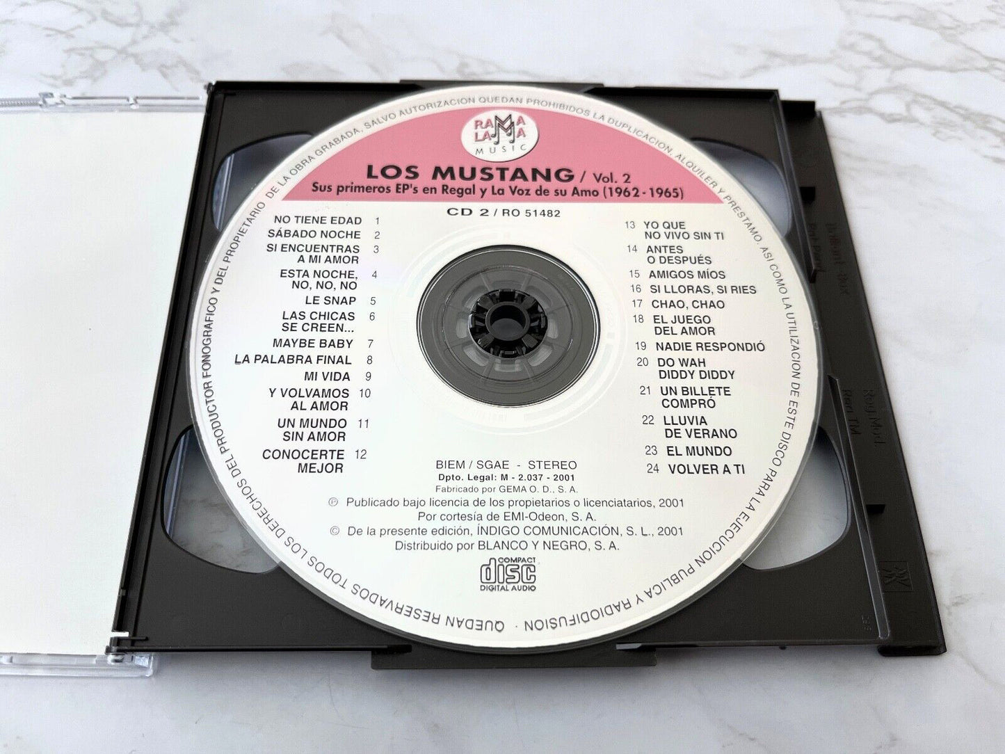 Los Mustang – Sus Primeros EPs En Regal Y La Voz De Su Amo 1962-1965 (2001) [ORIGINAL SPAIN PRESS]
