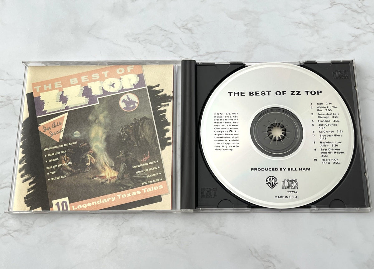 ZZ Top – The Best Of (1987) [JAPAN TARGET]